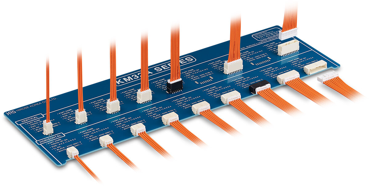 ヒロセ電機　内部接続向け基板対電線コネクタ KM32Aシリーズ